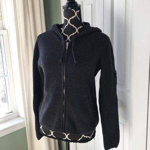 Woolrich hooded cardigan